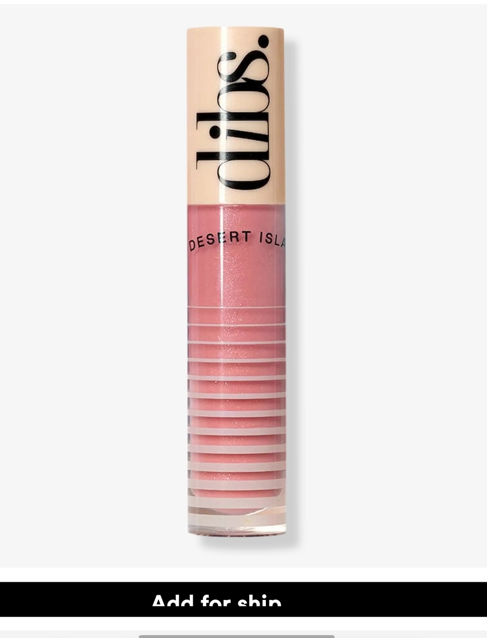Dibs Go To Gloss Balm - Effortless Pink